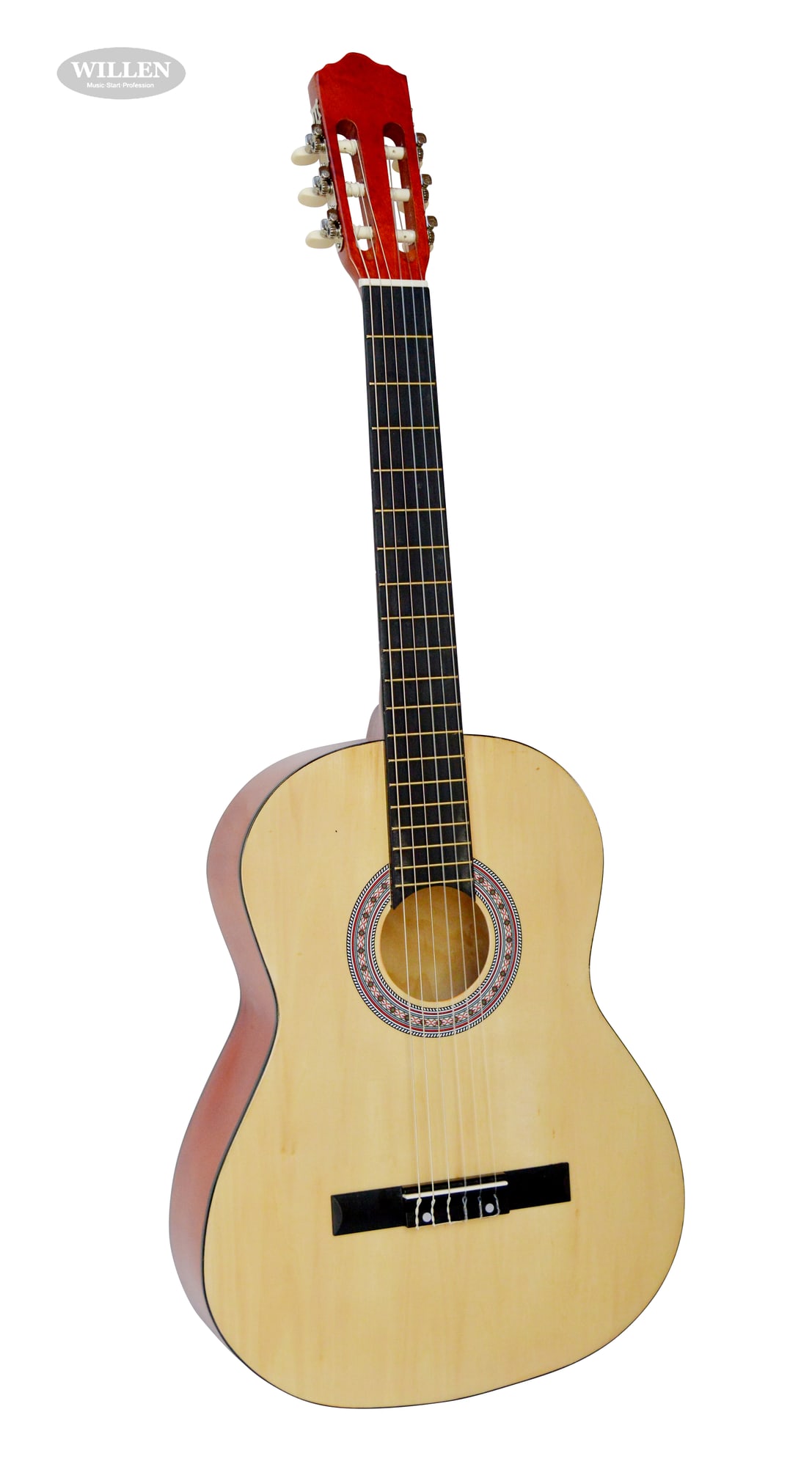 39-inch natural classical guitar